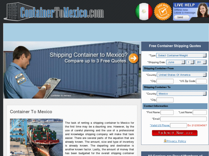 www.containertomexico.com