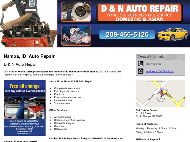 www.dandnautorepair.com