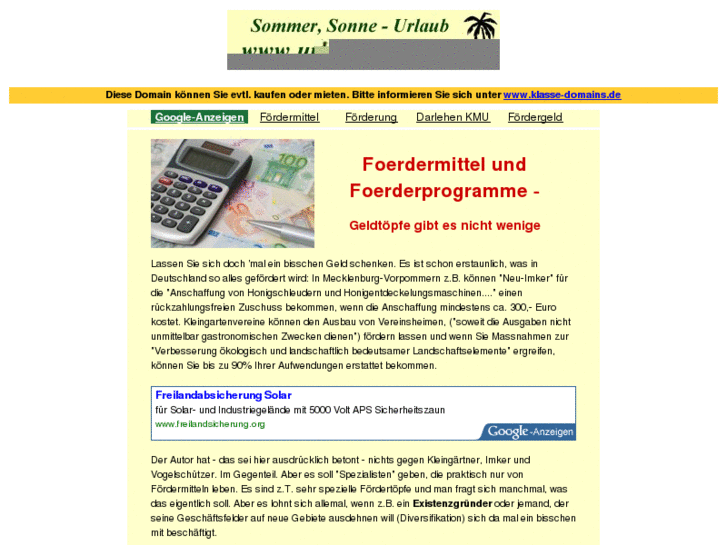 www.foerderprogramme.info