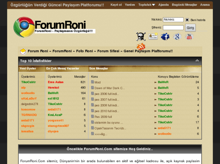 www.forumroni.com