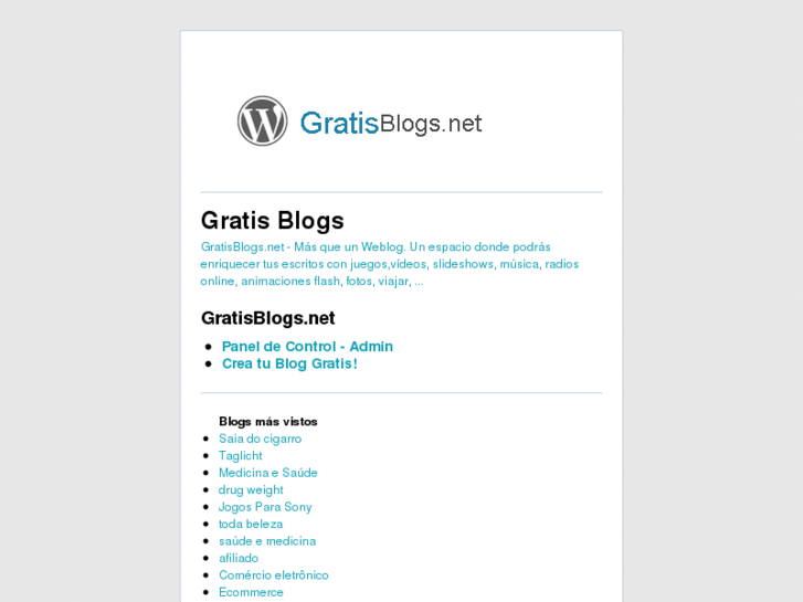 www.gratisblogs.net