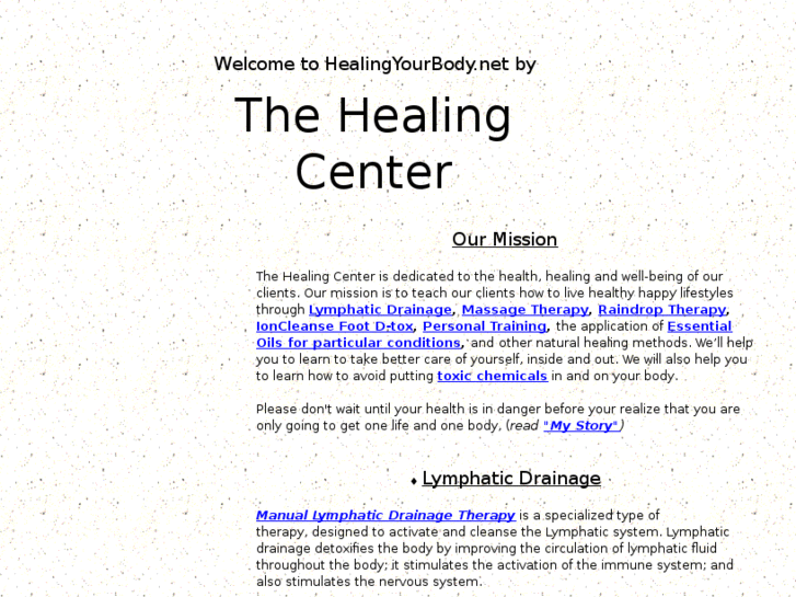 www.healingyourbody.net