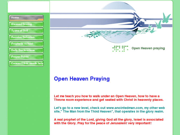 www.openheavenpraying.com