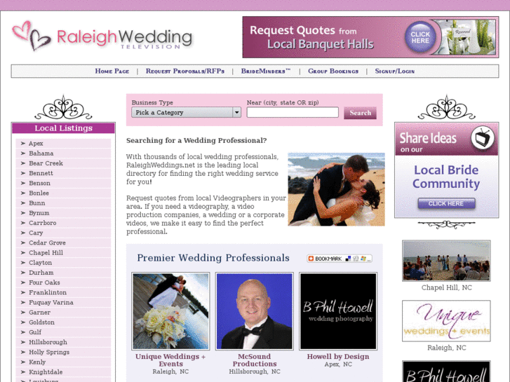 www.raleighweddings.net