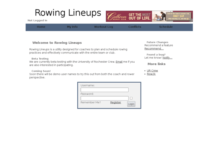 www.rowinglineups.com