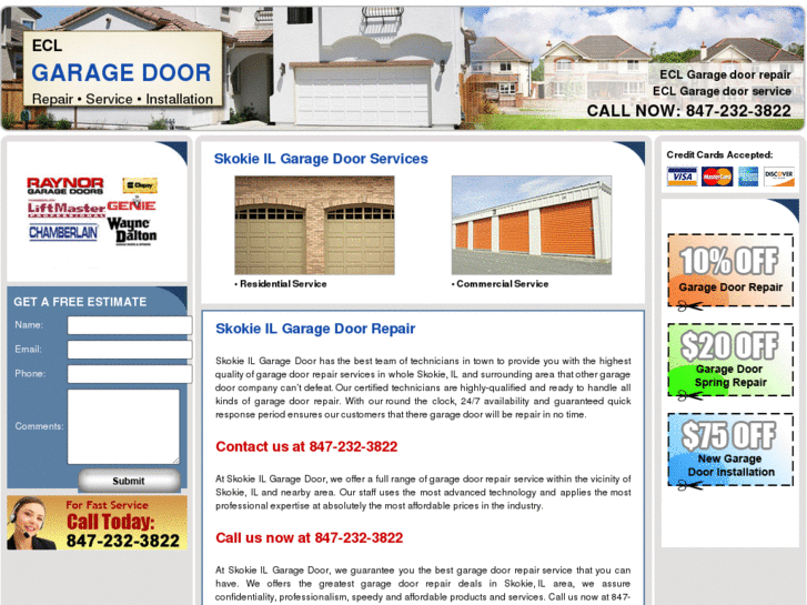 www.skokieilgaragedoor.com