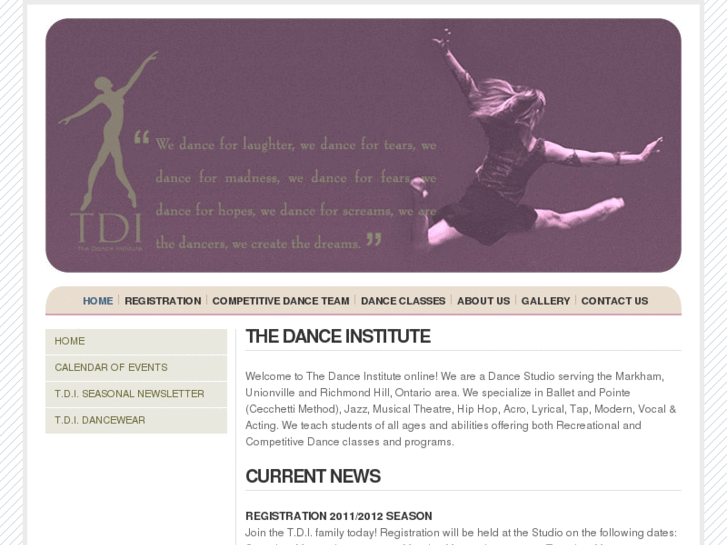 www.thedanceinstitute.ca