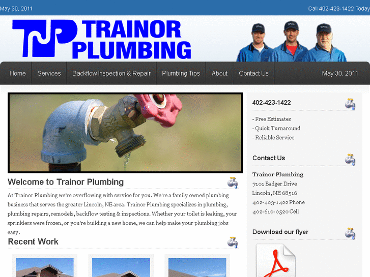 www.trainorplumbing.com