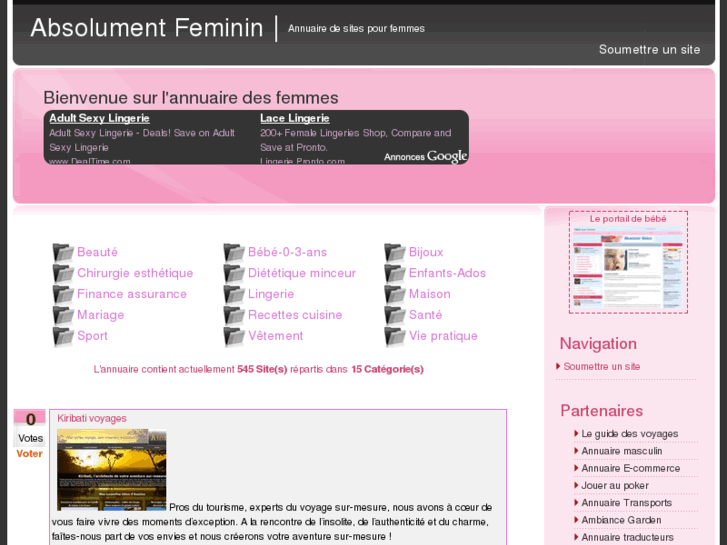 www.absolument-feminin.com