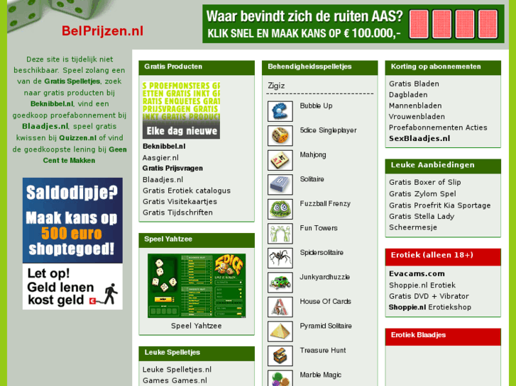 www.belprijzen.nl