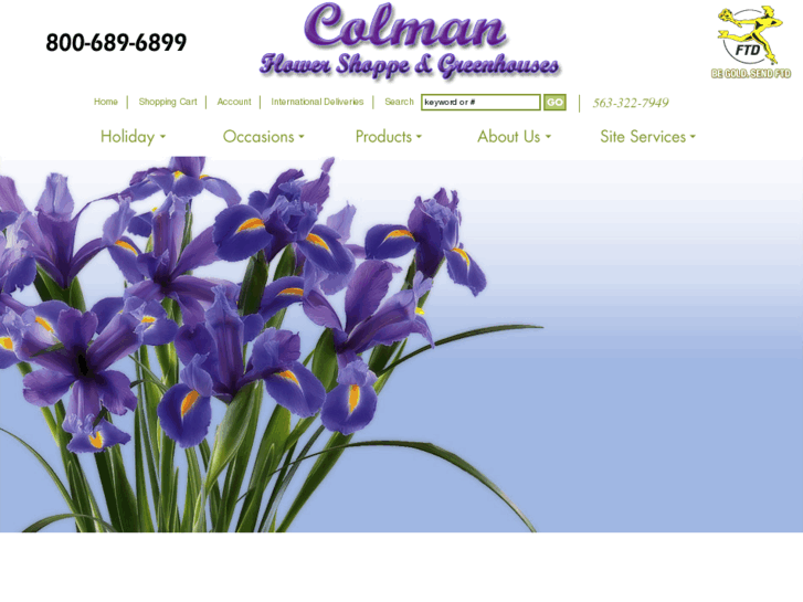 www.colmanflowershoppe.com