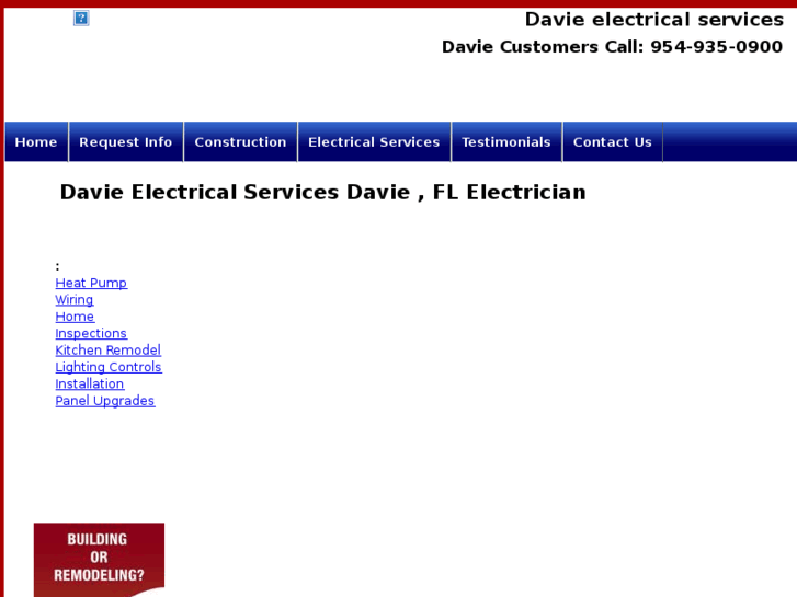 www.daviefloridaelectricalservices.com