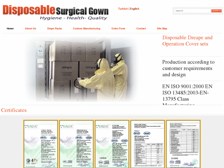 www.disposablesurgicalgowns.com