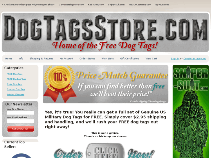 www.dogtagsstore.com