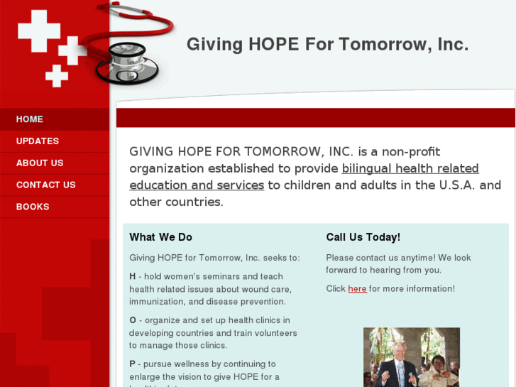 www.givinghopefortomorrow.org