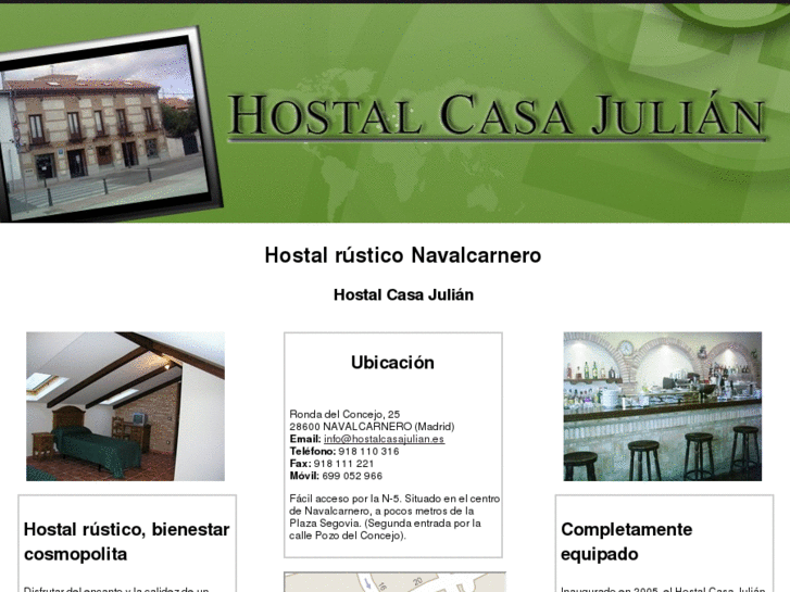 www.hostalcasajulian.es