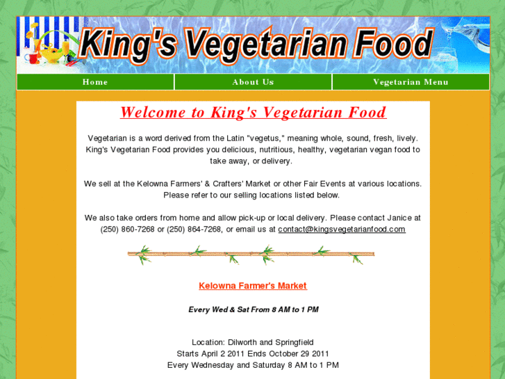 www.kingsvegetarianfood.com