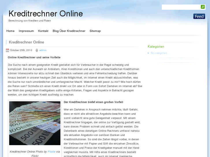 www.kreditrechneronline.info