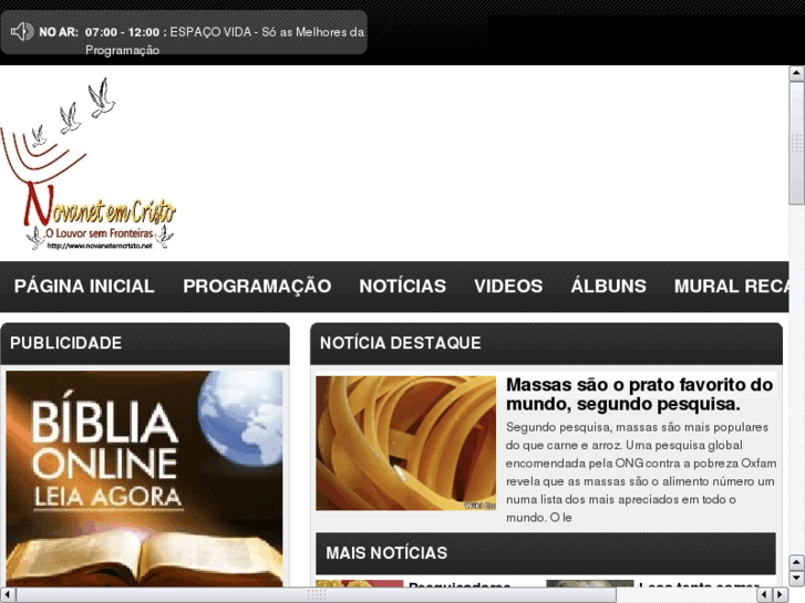 www.novanetemcristo.net