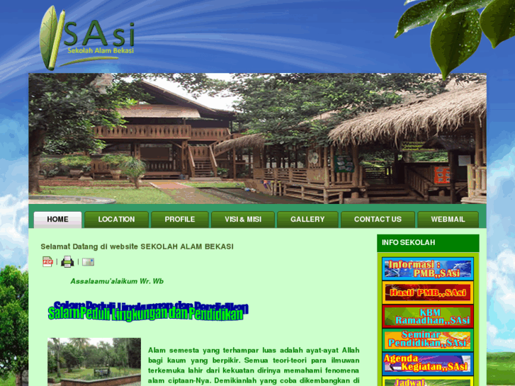www.sekolahalam-bekasi.com