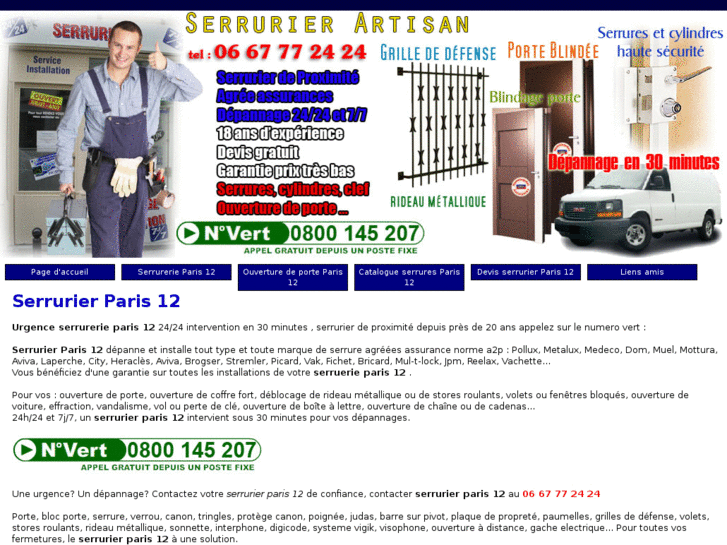 www.serruriersparis12.net