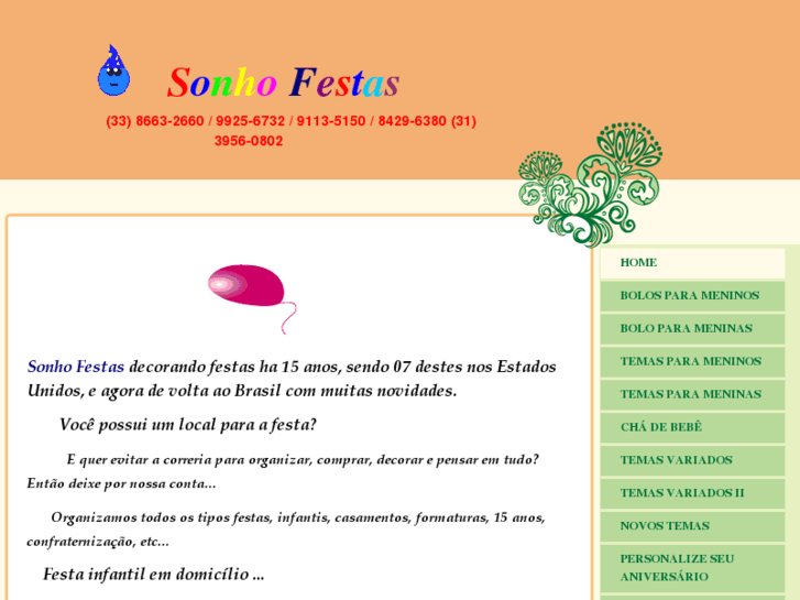 www.sonhosefestas.com