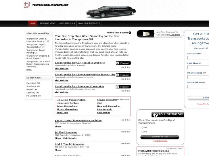www.youngstownlimousine.com