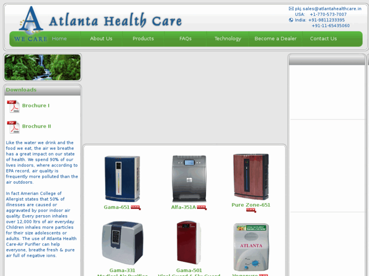 www.atlantahealthcare.in