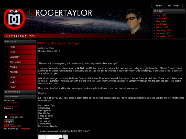 www.ddrogertaylor.net
