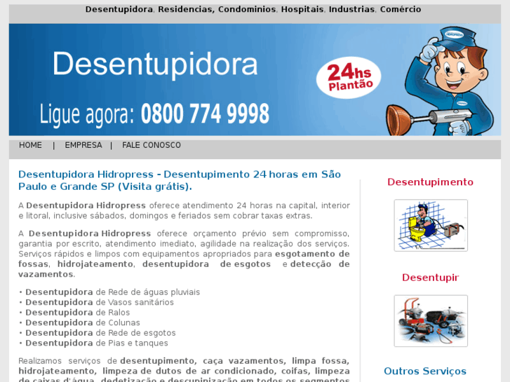 www.desentupidora.biz