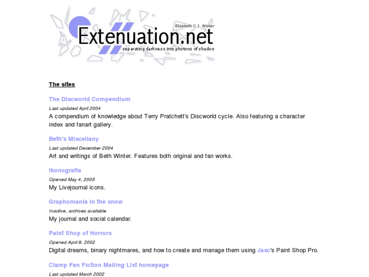 www.extenuation.net