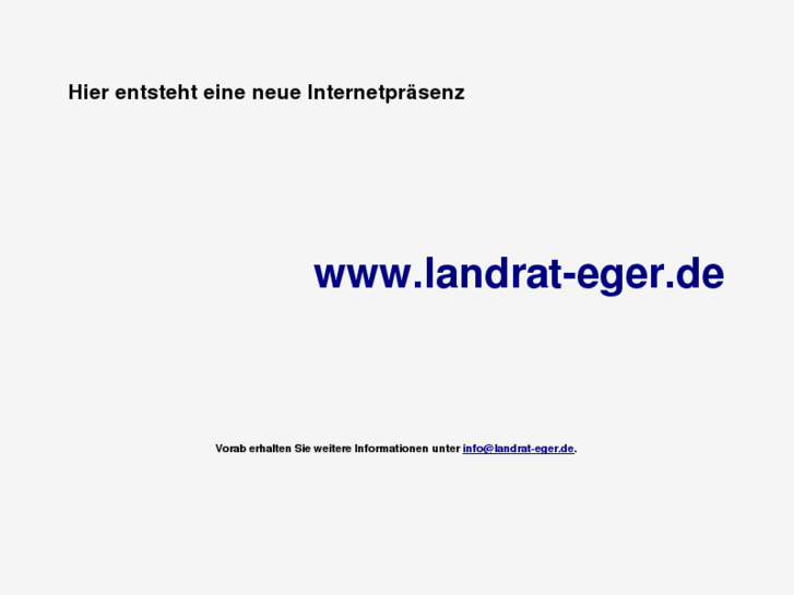 www.landrat-eger.de