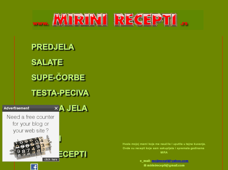 www.mirinirecepti.rs