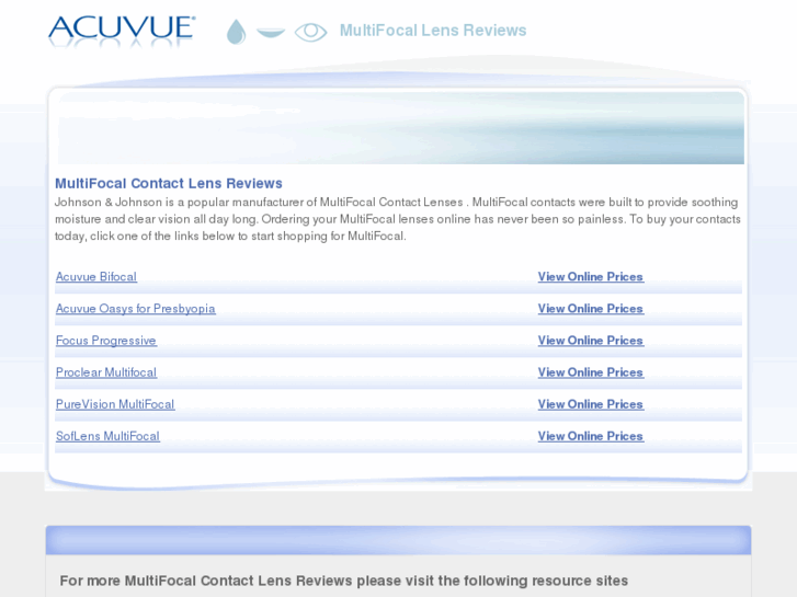 www.multifocalcontactlensesreviews.com
