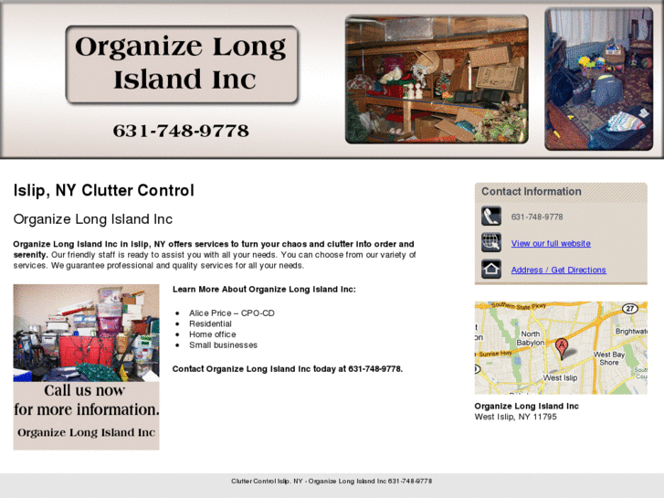 www.organizelongisland.net