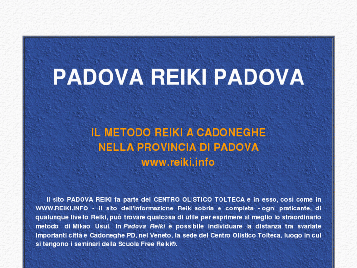 www.padovareiki.it