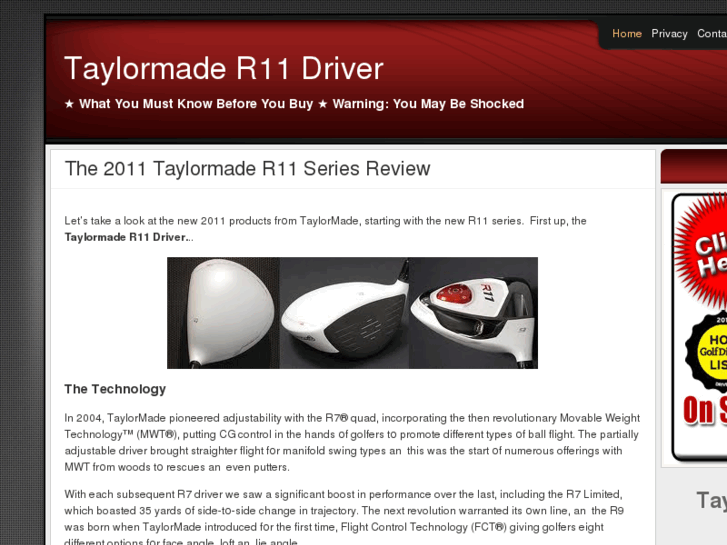 www.taylormader11driver.net