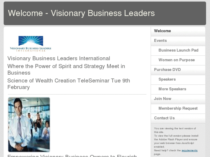 www.visionarybusinessleaders.com