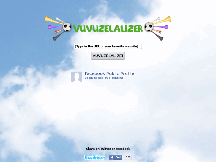 www.vuvuzelalizer.com