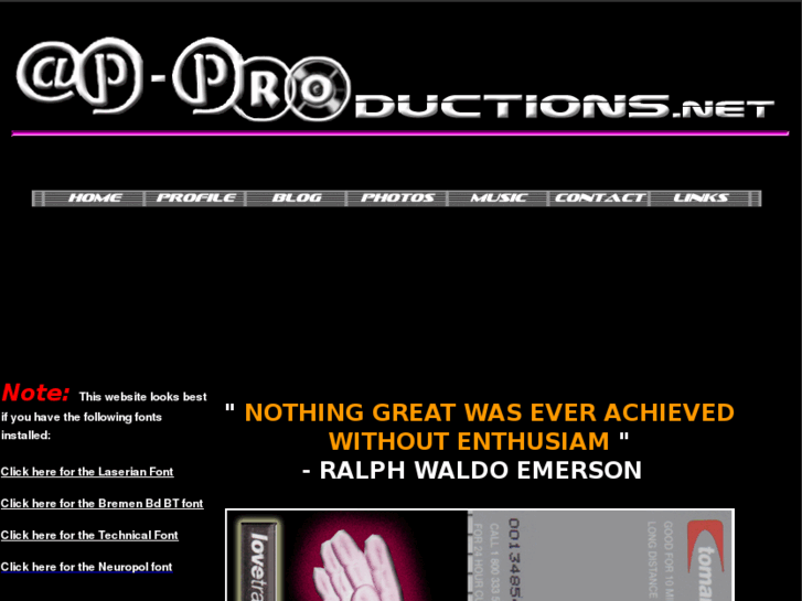 www.ap-productions.net