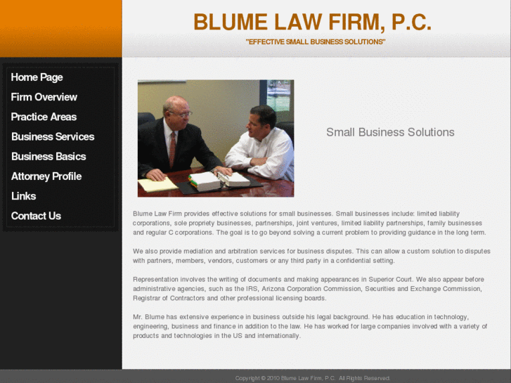 www.blumelawfirm.com