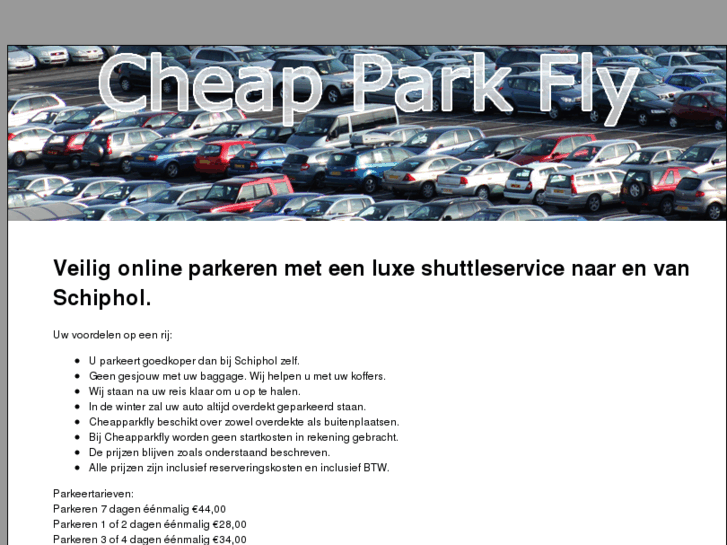 www.cheapparkfly.nl