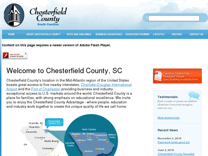 www.chesterfieldcountysc.org