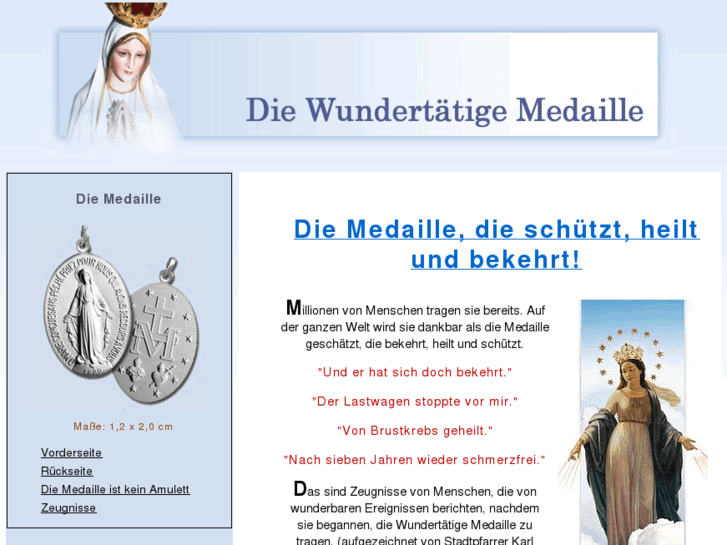 www.die-wundertaetige-medaille.at