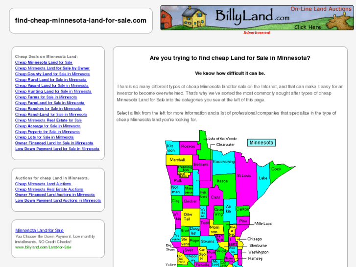 www.find-cheap-minnesota-land-for-sale.com