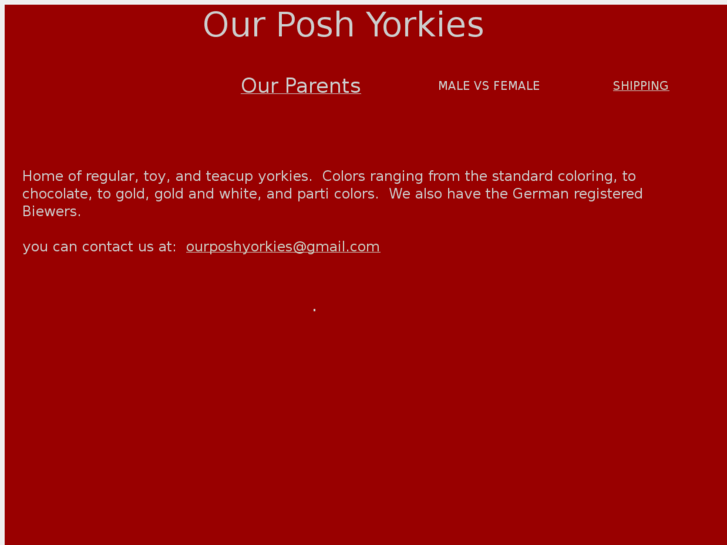 www.ourposhyorkies.com