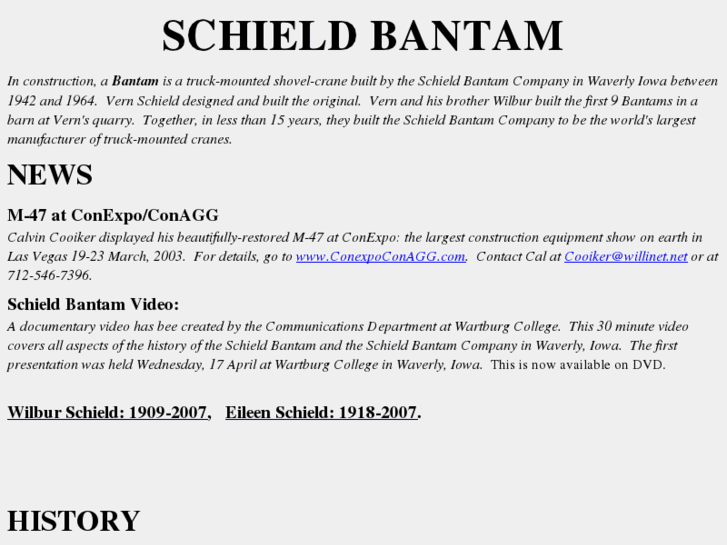 www.schieldbantam.org