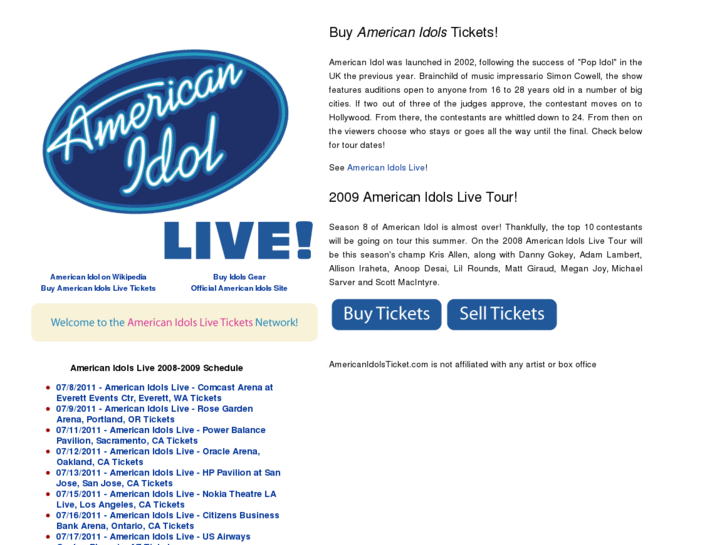 www.americanidolsticket.com