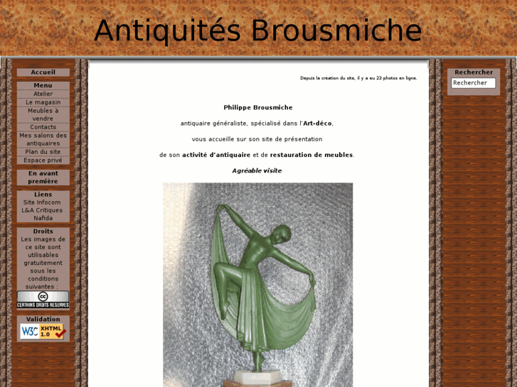 www.antiquitesbrousmiche.fr