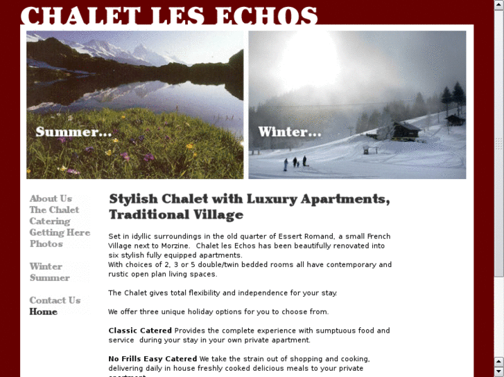 www.chaletlesechos.com